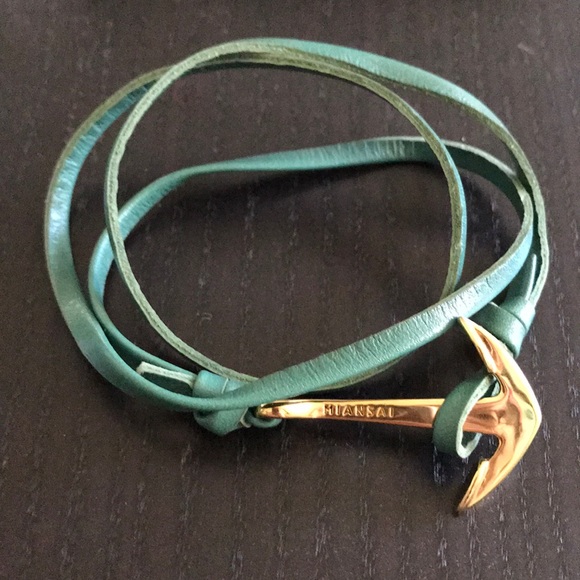 Miansai leather straps bracelet.